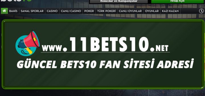 Fan Sitesi Adresimiz Değişti 11Bets10.Net