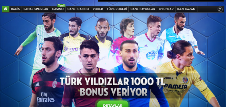 Yıldızlarımızdan 1000 TL Bonus